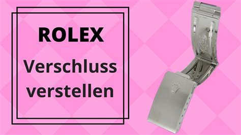 rolex armband verstellen|Rolex Schließe einstellen, Rolex Schnellverschluss .